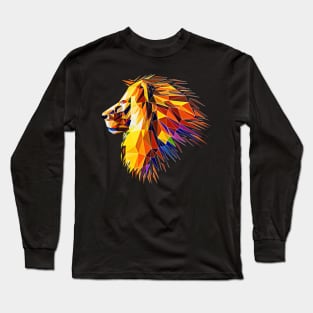 Lion portrait Long Sleeve T-Shirt